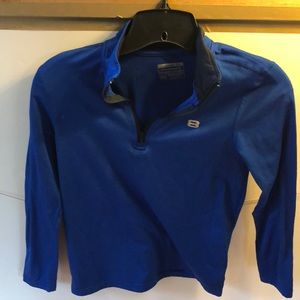Boys Performance 1/4 zip long sleeve activewear